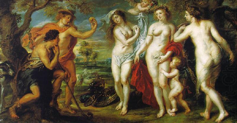 The Judgment of Paris, Peter Paul Rubens